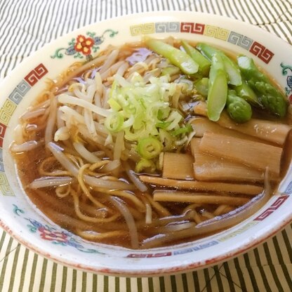 ラーメンのトッピングに　ありがとうございました